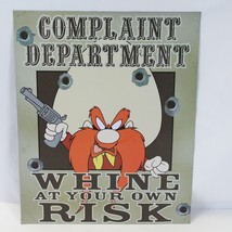 Yosemite Sam Complaint Department Whine Metal Sign 15&quot; x 12&quot; - $19.59