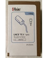 Masimo LNCS TC-I Tip-Clip Oxigen Sensor 3 ft - White Ear Reusable SpO2 - €68,99 EUR