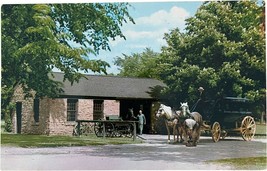 Postcard, Blacksmith Shop, Greenfield Village, Dearborn, Michigan, 1960 - £7.91 GBP