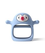 Smily Mia Penguin Buddy Never Drop Silicone Baby Teething Toy for 0-6mon... - £18.61 GBP