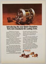 1975 Print Ad Quick Champion Casting Fishing Reels Costa Mesa,California - £13.35 GBP