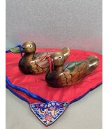 Korean Wedding Ducks with Fabric - $70.28 CAD