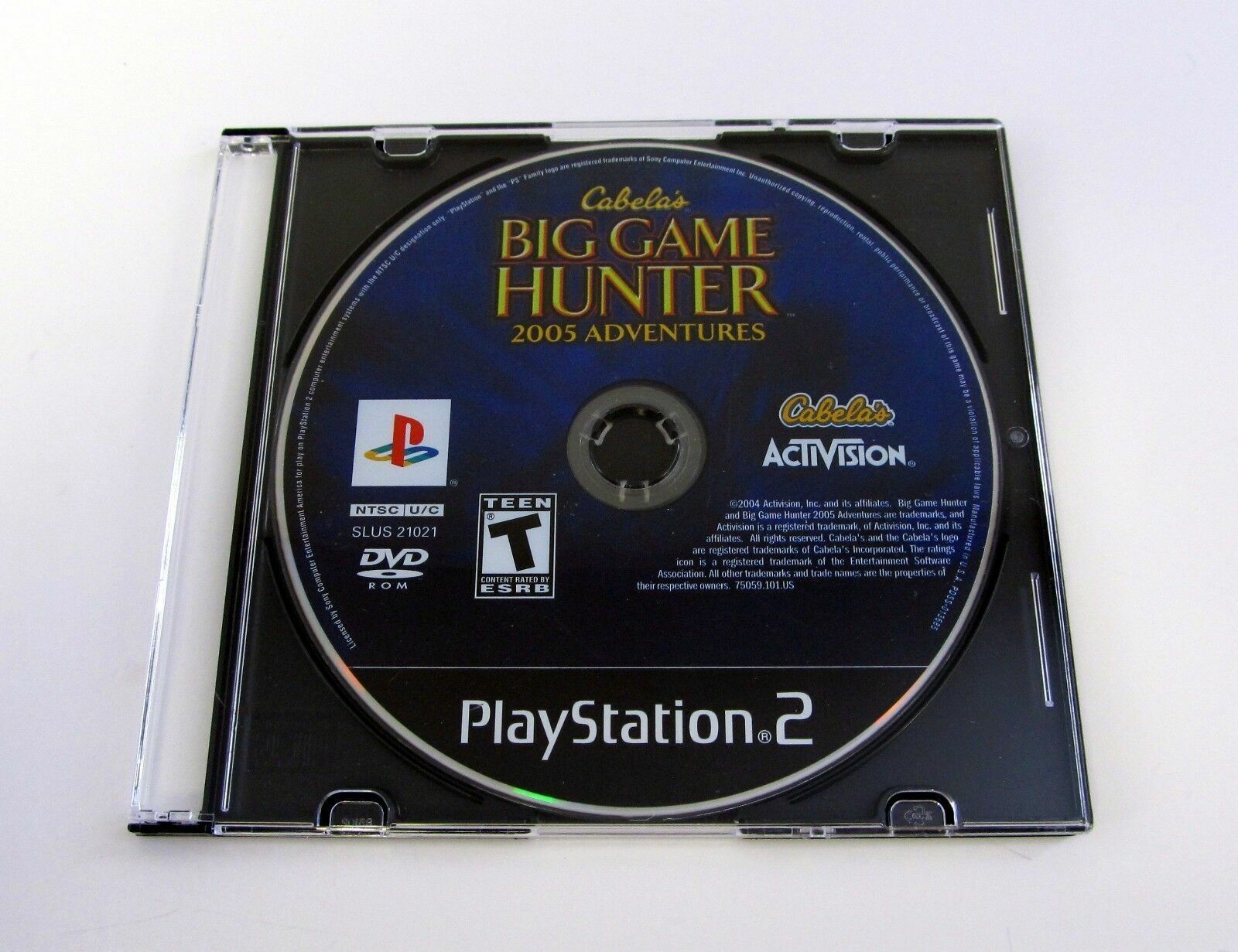 Cabela&#39;s Big Game Hunter Authentic Sony PlayStation 2 PS2 Game Disc &amp; Ca... - $1.48