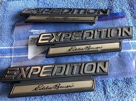 1997-2002 EDDIE BOWER EXPEDITION TRIM EMBLEM 3PC SET OEM USED FORD Detai... - $22.50