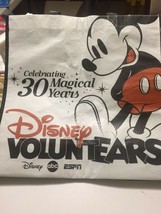 2013 Disney D23 Expo VoluntEARS Reusable Tote (15&quot; x 15&quot; x 6&quot;) - $8.32