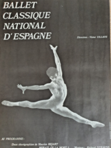 Paul Magne -ballet National Classic Spain- Poster Original Show -1980 - £124.84 GBP