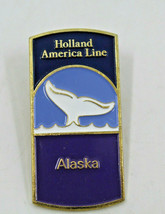 Alaska Holland America Line Cruise USA Collectible Pin Pinback Souvenir Vintage - £9.26 GBP