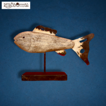 Scultura dal mare FISH CRAFT DECOR-mostra titolo originaleTesto original... - $1,264.02 MXN