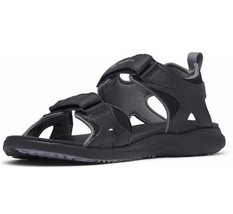 2 Strap Columbia Black Adjustable Sandals Size 7 Men&#39;s  BM0111-010 Casua... - $49.39