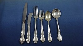 Georgian Manor by Lunt Sterling Silver Flatware Set For 8 Service 54 Pieces - £2,697.15 GBP