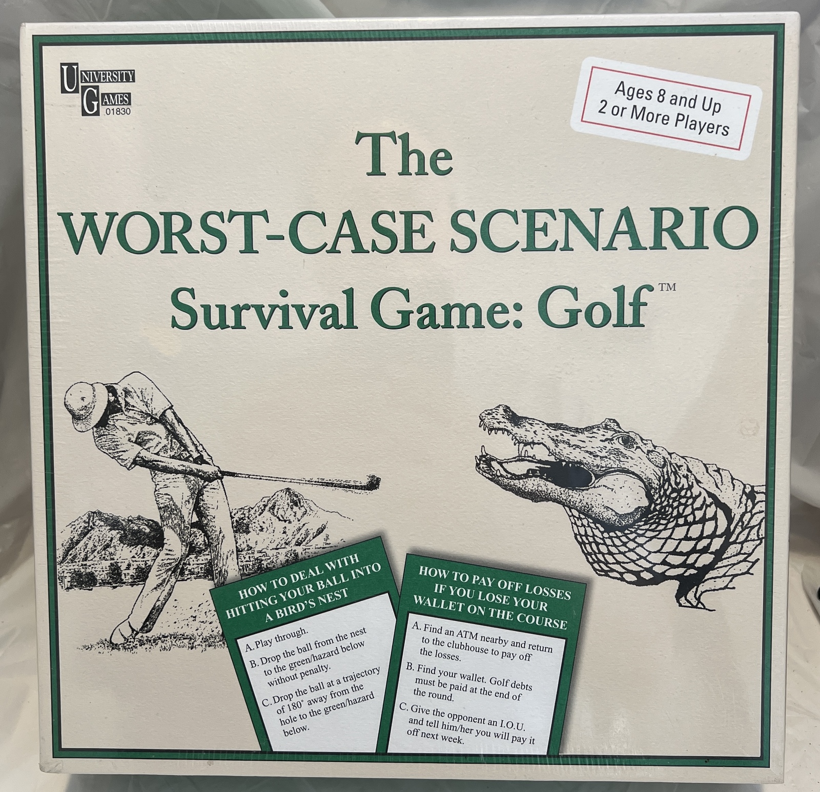 The Worst-Case Scenario Survival Game - Golf [794764018301] 01830 - $29.58