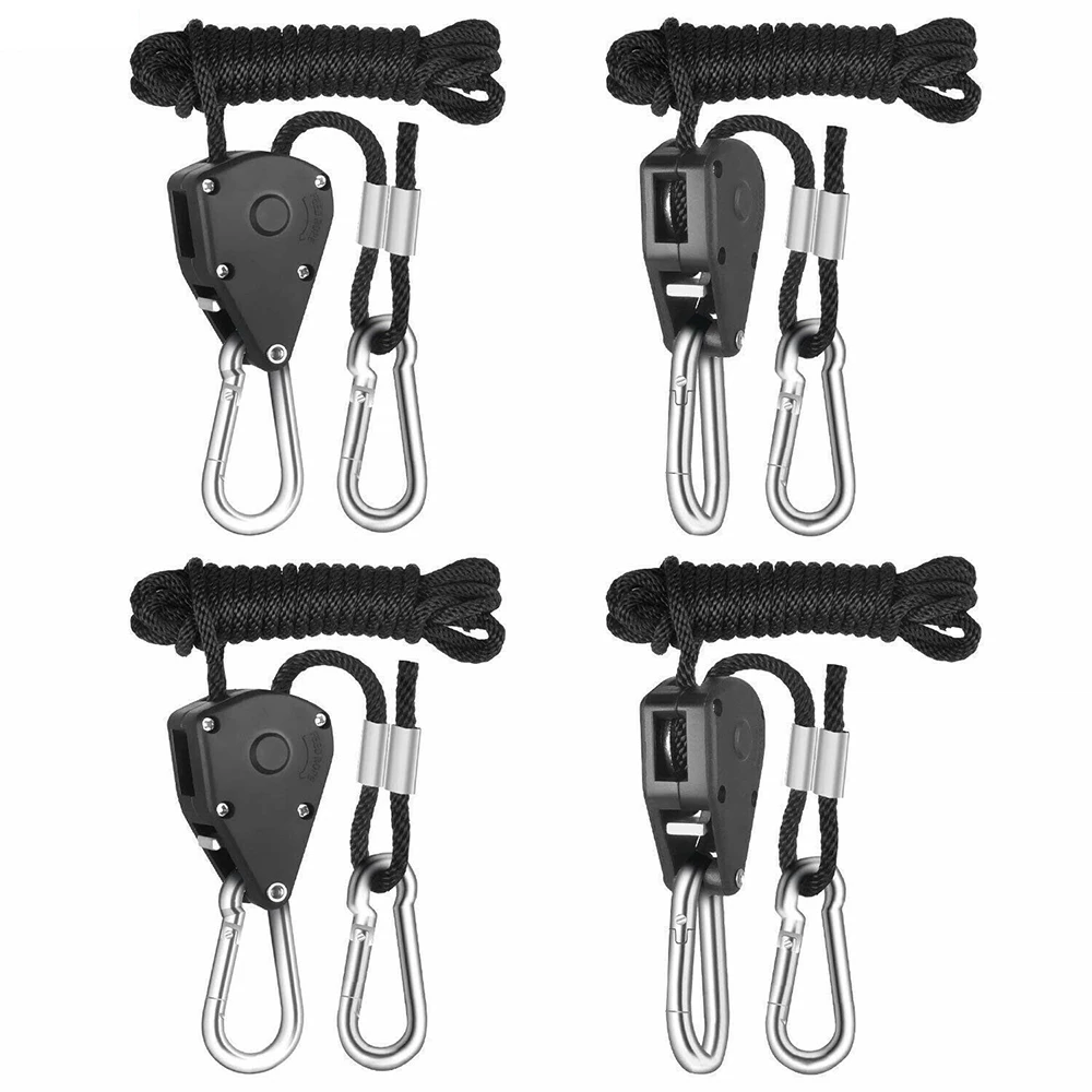 Pulley Ratchets Kayak And Canoe Boat Bow Stern Rope Lock Tie Down Strap ... - £8.04 GBP+