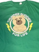 Ted 2 Thunder Buddies For Life T-Shirt Men’s Large Green 100% Cotton Movie Tee image 4