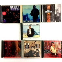Bruce Springsteen 7 CD Lot Used Human Touch Tunnel of Love 18 Tracks Lucky Town - £27.25 GBP