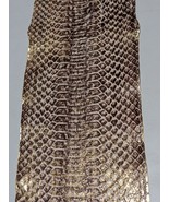 Antique Metallic Brush Genuine Snakeskin Snake Skin Leather Craft Supple... - $349.69 MXN Antique Metallic Brush Genuine Snakeskin Snake Skin Leather Craft Supple... - $349.69 MXN