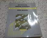 2006 Toyota HIGHLANDER Electrical Wiring Diagram Service Repair Manual E... - $19.99