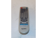 Original Apex Digital DVD Player Remote Control Model RM-1225 - $12.72
