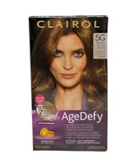 Clairol Age Defy Permanent Hair Color 5G Medium Golden Brown Gray Coverage - $25.99