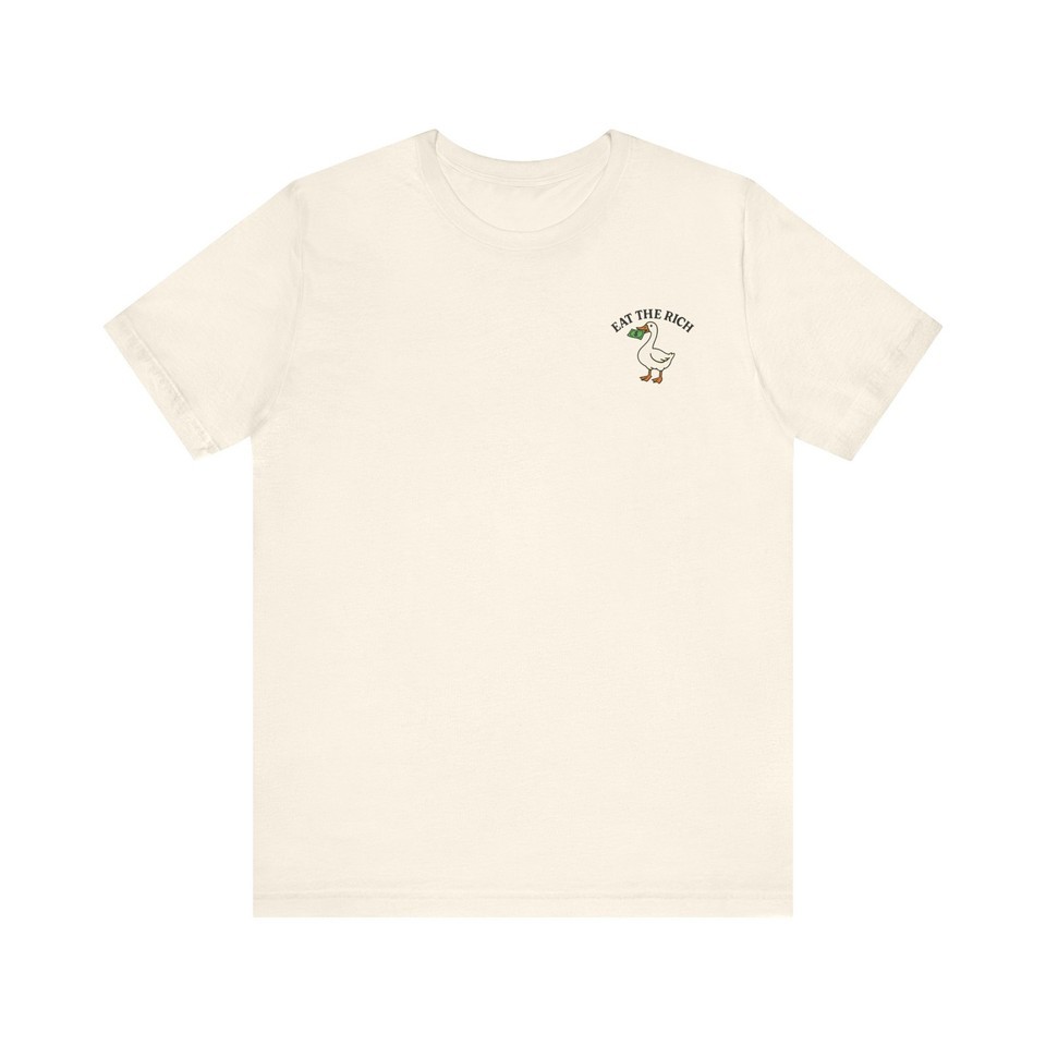 Eat the Rich Shirt, Anti Capitalist shirt, Tax the Rich Shirt, Activist Gift Item image 9