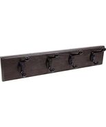 HIGH &amp; MIGHTY 515715 Coat Rack 4 Hook Rail, Easy Tool-Free Dry Wall - $832.35 MXN
