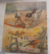 Vintage Walter Wood Farm Implements Print Advertising by S.C. Wilson - £14.52 GBP