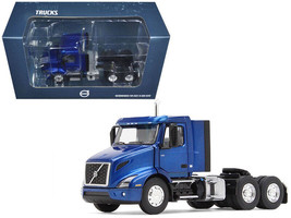 Volvo VNR 300 Day Cab Space Blue Metallic 1/50 Diecast Car First Gear - £65.78 GBP