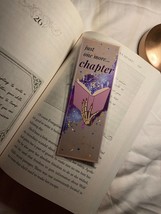 Just One More Chapter Bookmark, Reading Bookmark, Book Lovers, Gift - $3.99
