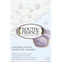 South Of France Bar Soap - Lavender Fields - French Milled Oval Soap - 6 oz (Pac - £38.36 GBP