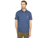 Polo Ralph Lauren Mens Classic Fit Performance Pocket Polo Derby Blue He... - £46.45 GBP