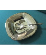 TRIUMPH SILVERPLATE PARTY DISH WITH SPOON ORIGINAL BOX - €37,99 EUR