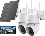 Tmezon 2 Pack Wireless Security Cameras Outdoor, 2K Security, Ptz Wifi C... - $142.95