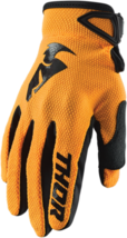 Thor S20 Youth Sector Gloves MX Offroad Orange L - £14.34 GBP