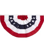 Annin Flagmakers Pleated Full Fan Flag Bunting Decorations, Large, 3 x 6... - $683.49 MXN