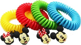 Superband Classic Disney Kids &amp; Adults Coil Wristlet Bracelet Red Mickey Mouse - £11.99 GBP