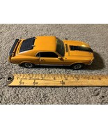 1970 Ford Mustang Mach 1 Franklin Mint 1/24 Scale Die Cast Car  yellow - $6,502.94 MXN