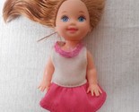 Mattel 1994 Barbie Kelly Doll Baby Sister Strawberry Blonde Pink White J... - $9.89