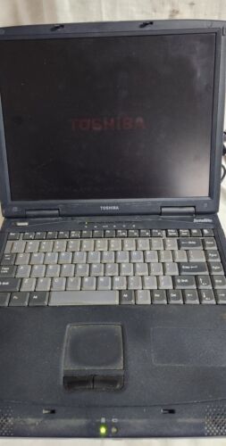 Toshiba Satellite 1100-S101 14 inch Laptop As Is Parts Repair Powers up. - $34.99