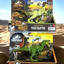 Jurassic World Velociraptor Masiakasaurus Dino Escape Fierce Force Park Lot of 2 - £8.83 GBP