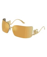 Dolce &amp; Gabbana Sunglasses DG2319 02/5A 79mm Gold / Brown Mirror Gold Lens - $6,724.57 MXN