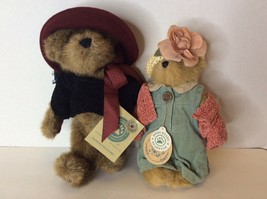 Boyds Bears Collection Madeline Willoughby And Bailey Bear Friends Plush... - $20.78