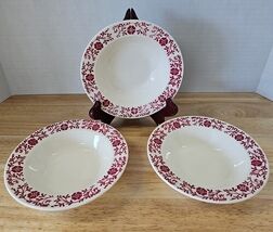 Homer Laughlin 5 3/4&quot; Rim Fruit Dessert Sauce Bowl B1361 Pattern K43 N6 ... - $41.15 CAD