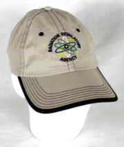 RADIATION REGULATORY AGENCY Beige Baseball Cap Hat Port Authority Strap ... - $13.06