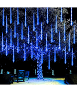 Dazzle Bright Christmas Lights Outdoor, 288LED Meteor Shower Rain Lights... - £19.01 GBP