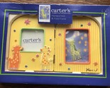 CARTERS, HAND PAINTED, BI-FOLD FRAME, HOLDS 1 - 21/4” &amp; 1 - 21/4” X 33/8... - $14.96