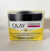 Olay Daily Moisture Cream With Sunscreen Spf 15 2oz Boxed - £17.35 GBP