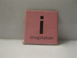 1968 Charades for Juniors Board Game Piece: Letter Square - i, Imagination - £0.80 GBP