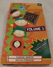 SOUTH PARK VHS VOL. 4 &amp; 5 - STARVIN&#39; MARVIN, MECHA-STREISAND, PINKEYE, D... - $5.93