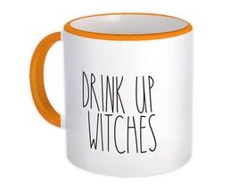 Drink up Witches : Gift Mug The Skinny inspired Decor Quotes Fall Autumn Hallowe - £15.90 GBP