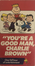 Peanuts Original Vintage You&#39;re A Good Man Charlie Brown VHS Collectors Video - £148.64 GBP