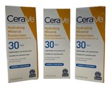 CeraVe Hydrating Mineral Sunscreen - SPF 30 - 2.5 fl oz / 75 mL Exp 6/2025 - $32.66